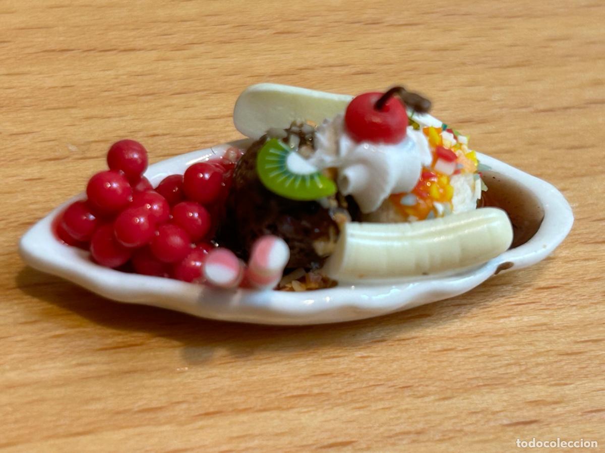 Casas de mu&ntilde;ecas: Barca de helado con frambuesas para la casa de mu&ntilde;ecas - Foto 1