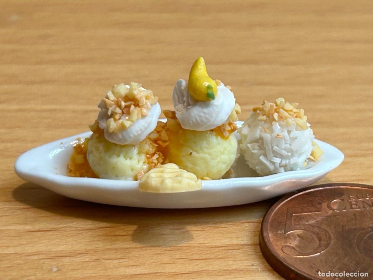 Casas de mu&ntilde;ecas: Barca de helado de vainilla para la casa de mu&ntilde;ecas - Foto 3