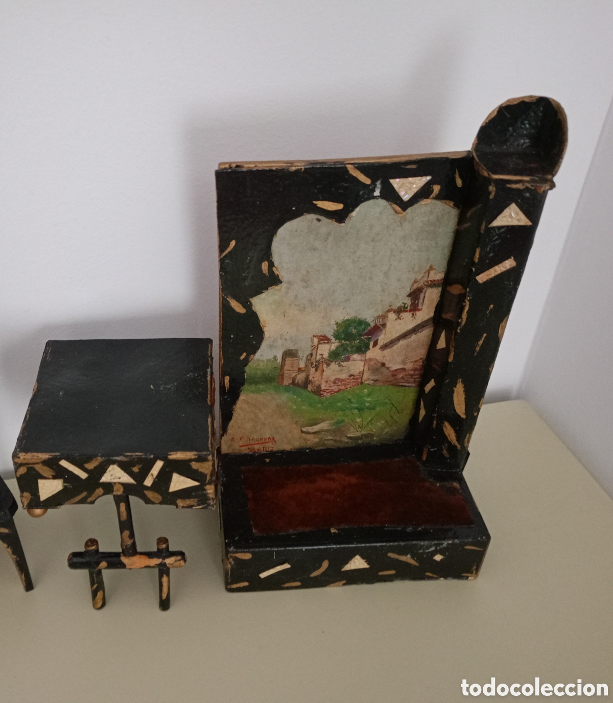 Casas de mu&ntilde;ecas: Recibidor antiguo casa de mu&ntilde;ecas - Foto 1