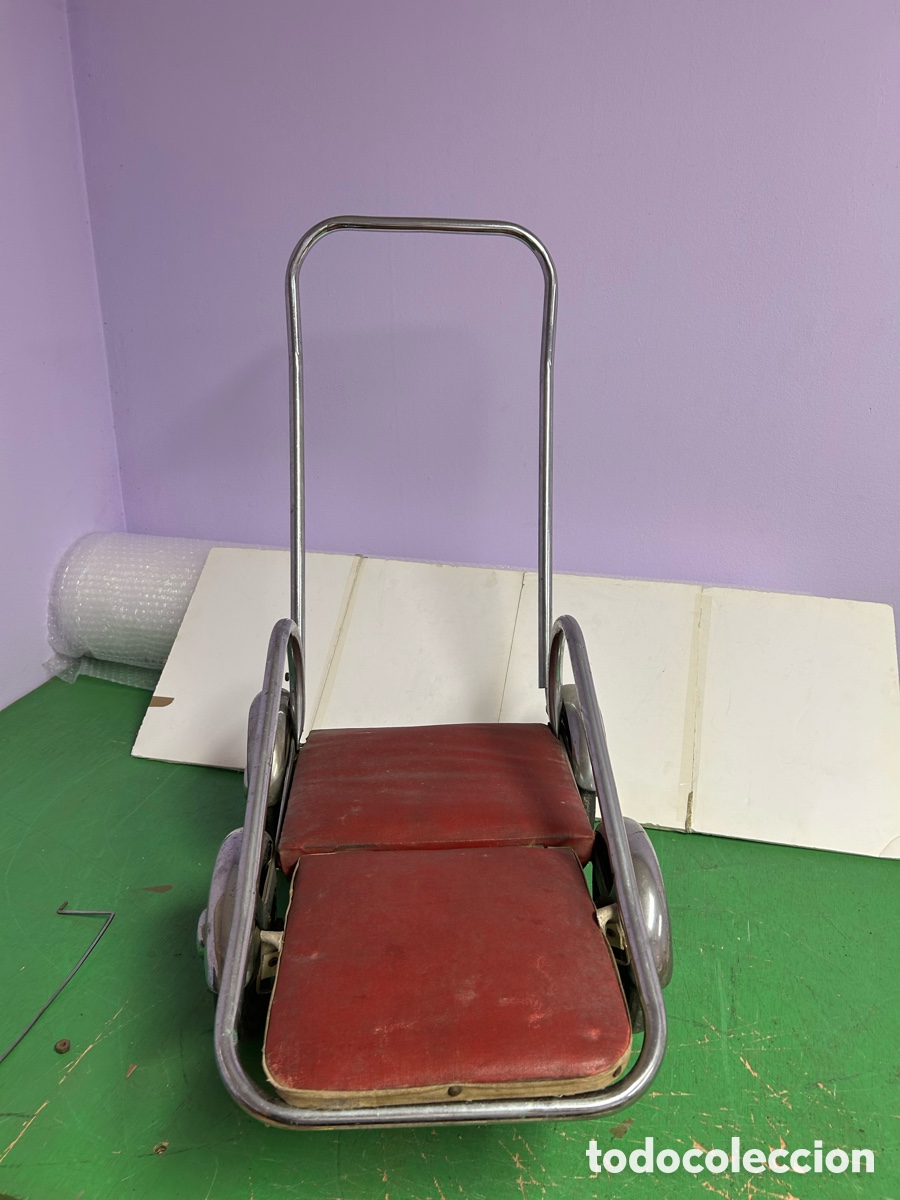 Casas de mu&ntilde;ecas: COCHE MU&Ntilde;ECAS MUY ANTIGUO - Foto 4