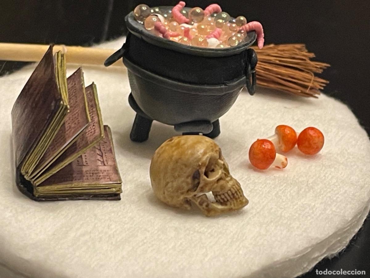 Casas de mu&ntilde;ecas: Equipo de bruja en miniatura - Foto 3