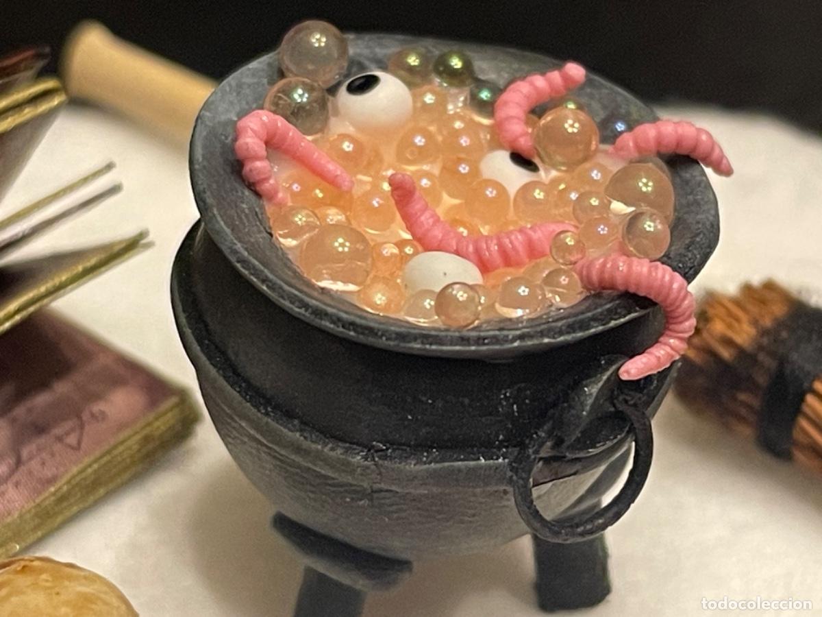Casas de mu&ntilde;ecas: Equipo de bruja en miniatura - Foto 5