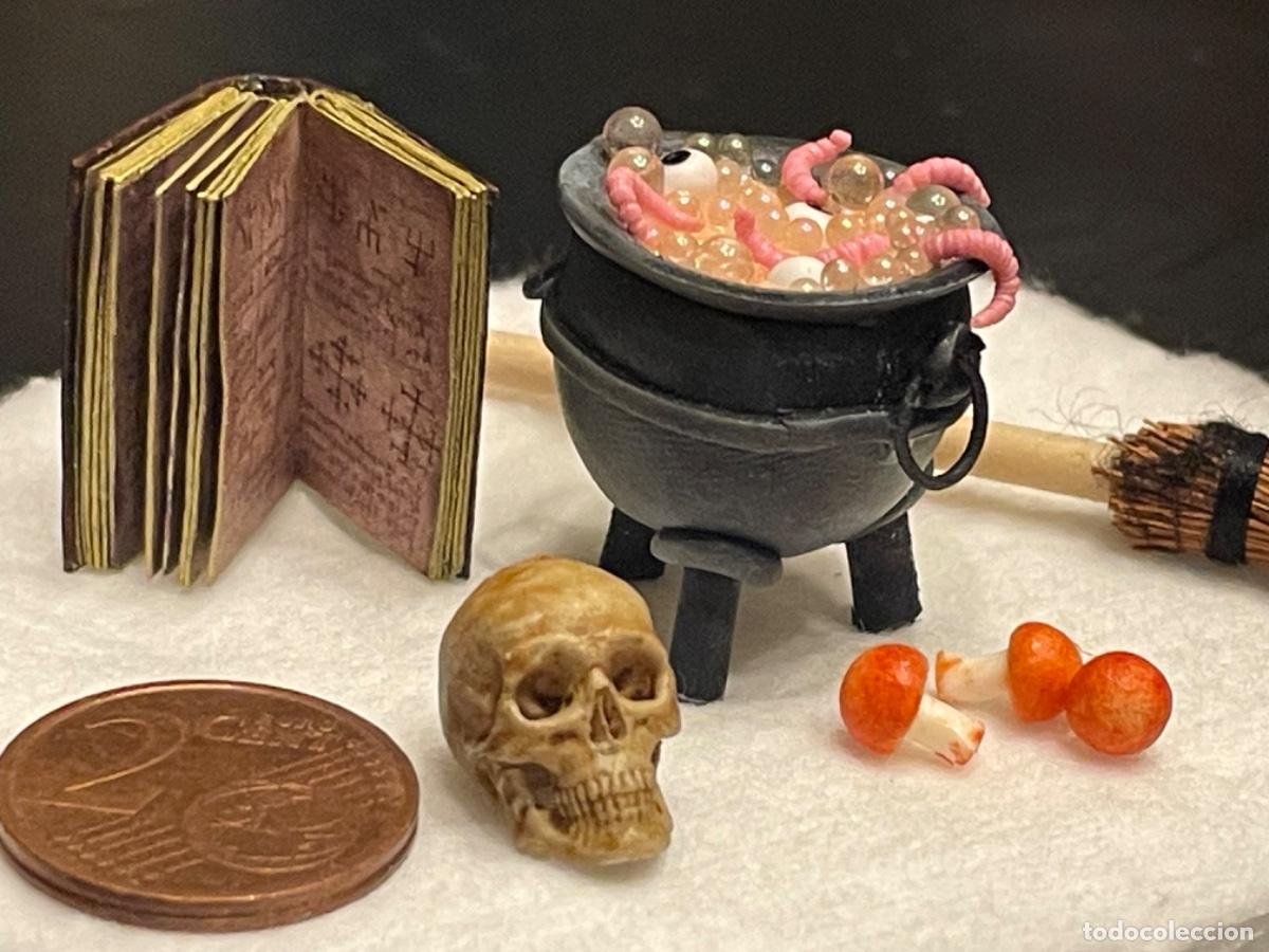 Casas de mu&ntilde;ecas: Equipo de bruja en miniatura - Foto 7