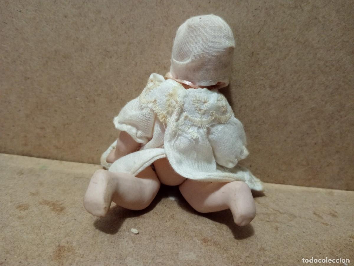 Casas de mu&ntilde;ecas: Antigua peque&ntilde;a amaca con mu&ntilde;eca - Foto 7