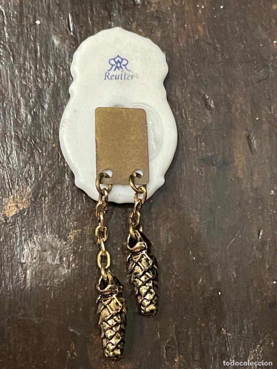 Casas de mu&ntilde;ecas: Reloj de porcelana Reutter, miniatura - Foto 5