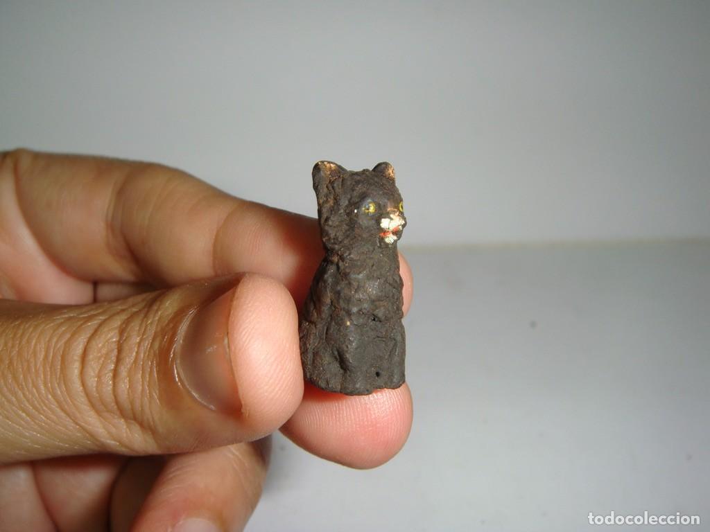 Casas de mu&ntilde;ecas: Gato en miniatura. Para casa de mu&ntilde;ecas. - Foto 5