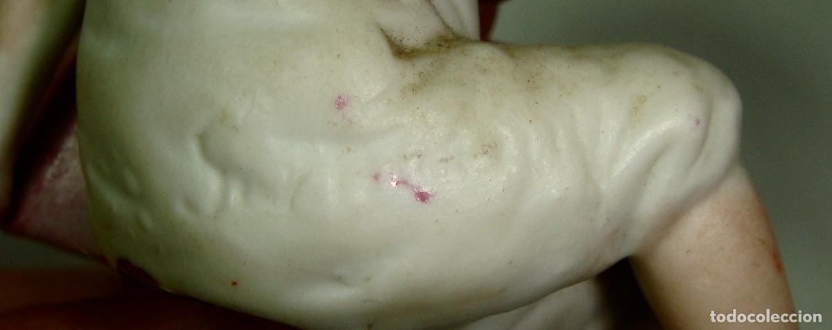 Casas de mu&ntilde;ecas: Mu&ntilde;eca de Biscuit. Con pelo natural. - Foto 13
