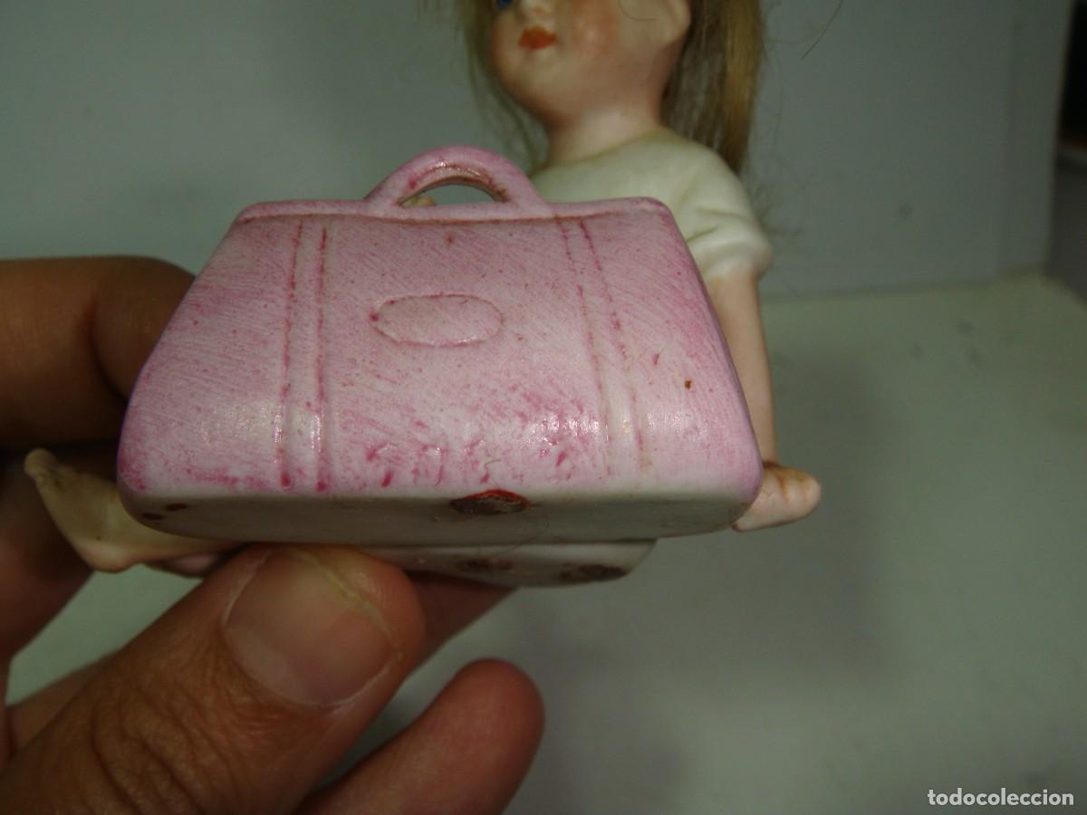 Casas de mu&ntilde;ecas: Mu&ntilde;eca de Biscuit. Con pelo natural. - Foto 16