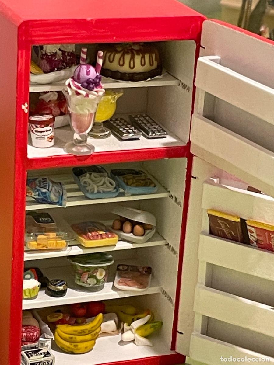Casas de mu&ntilde;ecas: Copa de helado de frambuesa miniatura para casa de mu&ntilde;ecas - Foto 7