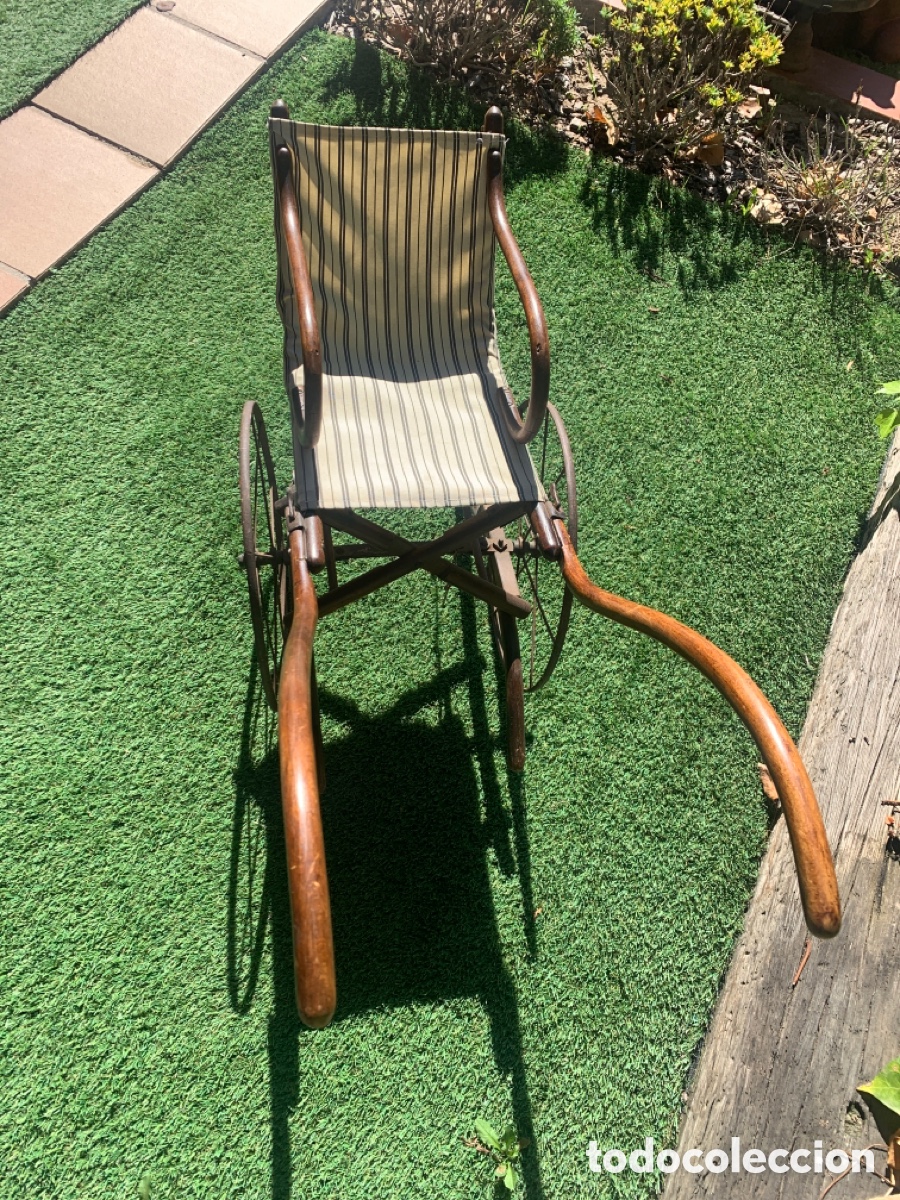 Casas de mu&ntilde;ecas: Antiguo carrito mu&ntilde;ecas, todo original - Foto 7
