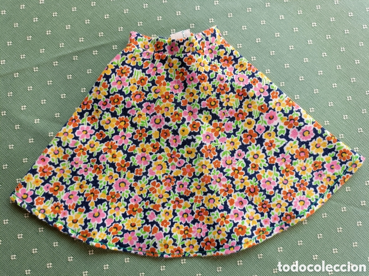 Casas de mu&ntilde;ecas: Conjunto traje Nancy a&ntilde;os 70 como nuevo - Foto 4