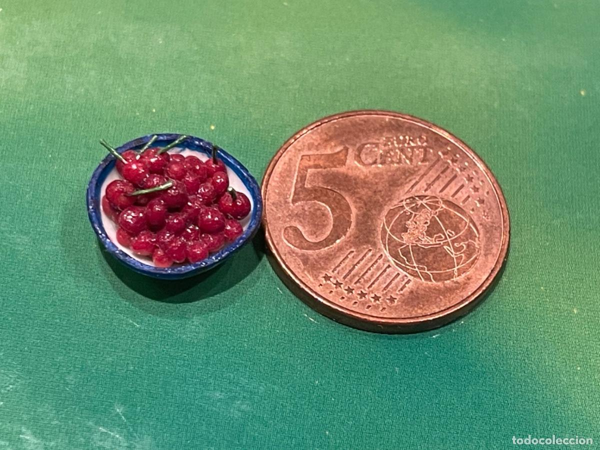 Casas de mu&ntilde;ecas: Cuenco con cerezas miniatura - Foto 5