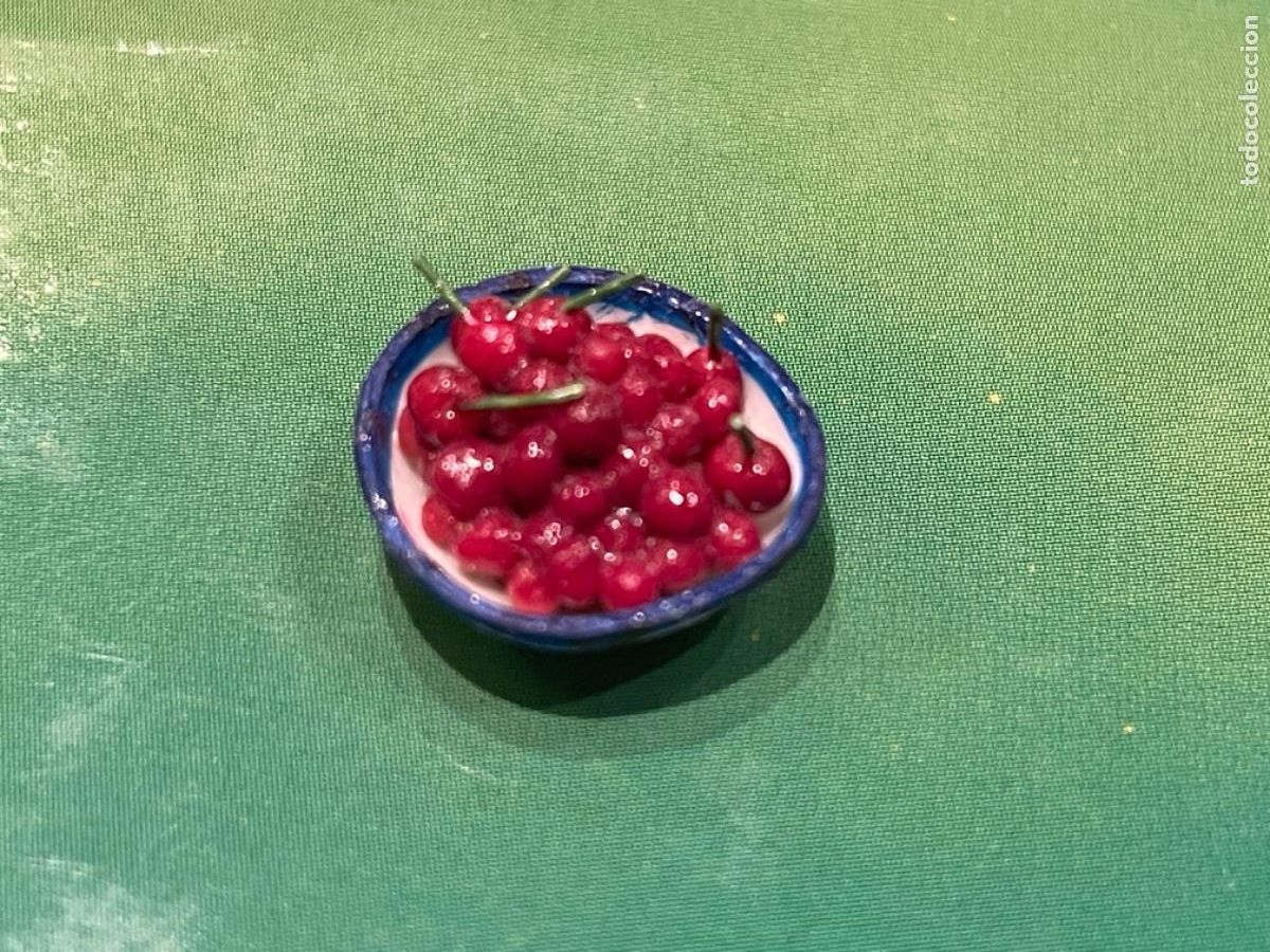 Casas de mu&ntilde;ecas: Cuenco con cerezas miniatura - Foto 6