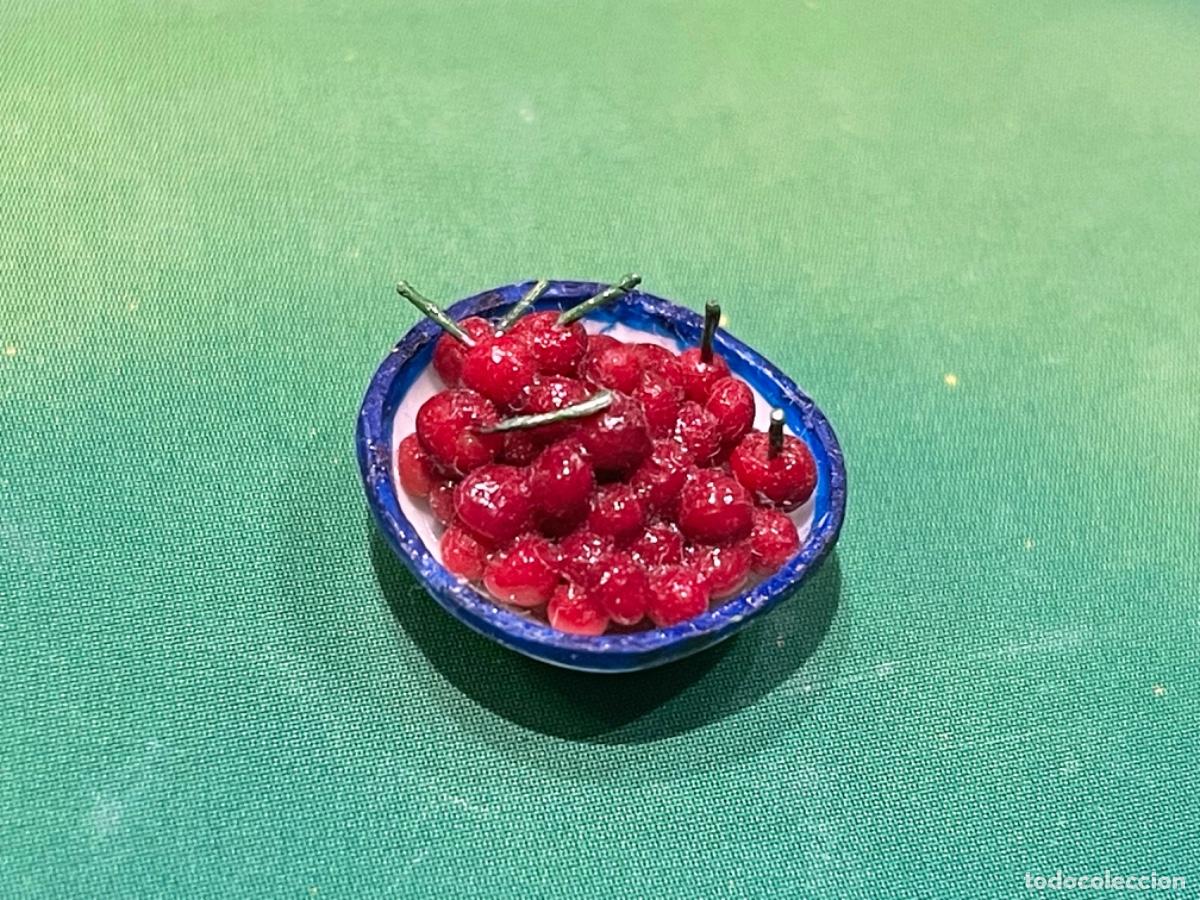 Casas de mu&ntilde;ecas: Cuenco con cerezas miniatura - Foto 8