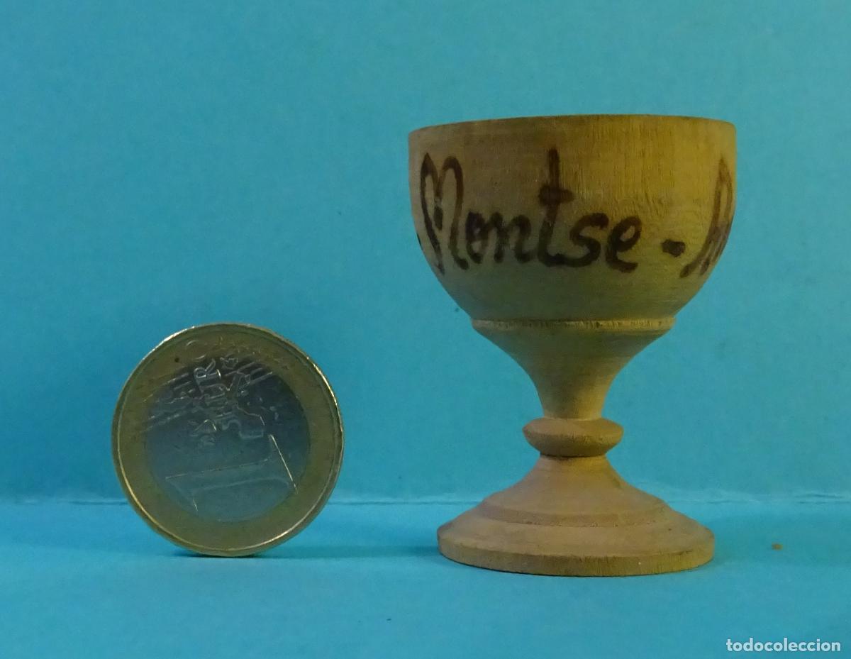 Casas de mu&ntilde;ecas: COPA DE MADERA ALTURA 4,2 CM - Foto 1