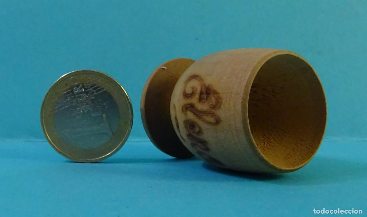 Casas de mu&ntilde;ecas: COPA DE MADERA ALTURA 3,8 CM - Foto 2