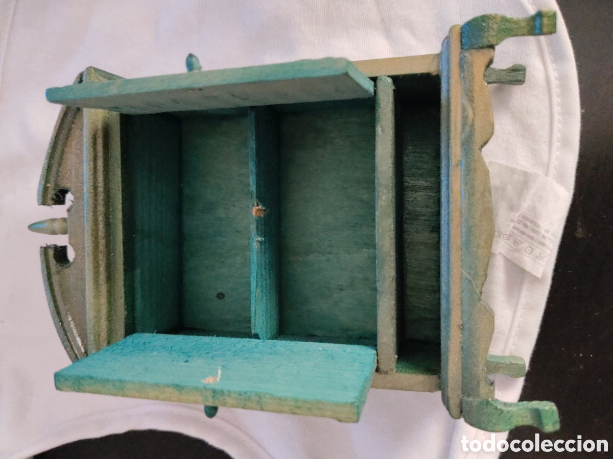 Casas de mu&ntilde;ecas: Armarios para mu&ntilde;ecas objetos de colecci&oacute;n madera - Foto 4