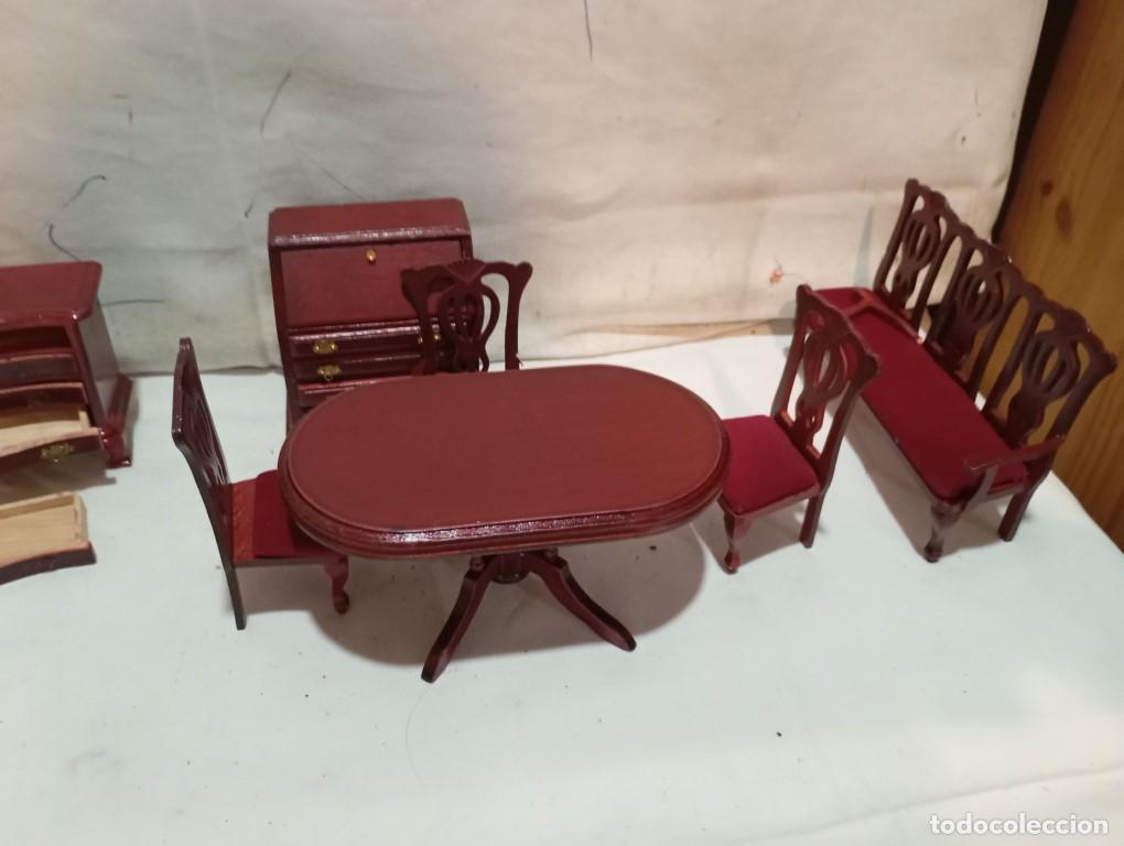 Casas de mu&ntilde;ecas: mobiliario y mueble de salon de casa de mu&ntilde;eca - Foto 1