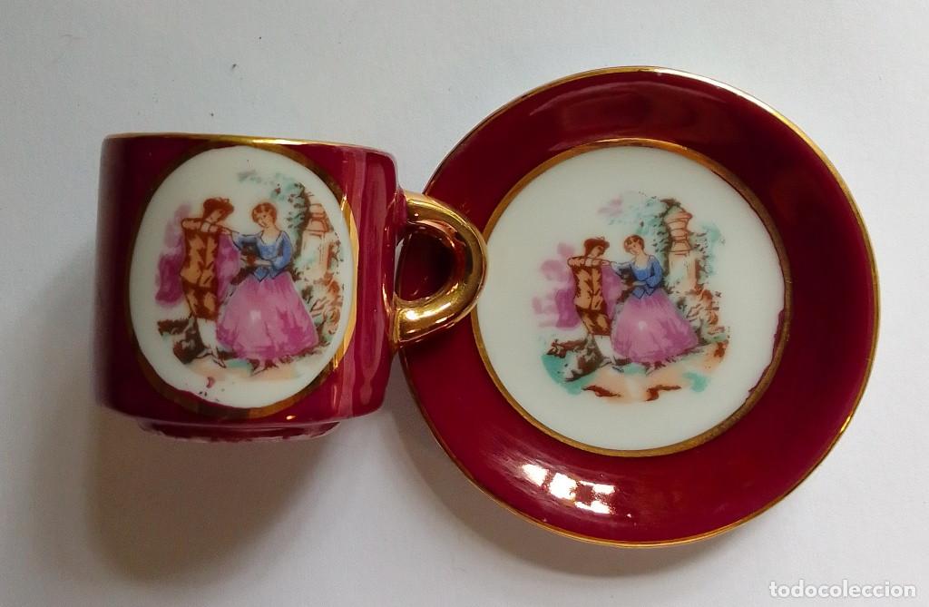 Casas de mu&ntilde;ecas: Miniatura taza y platito - Foto 1