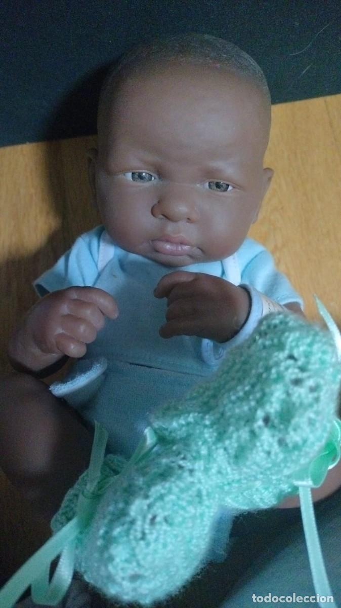 Casas de mu&ntilde;ecas: MU&Ntilde;ECO BEBE NEGRO GRAN CALIDAD - Foto 1