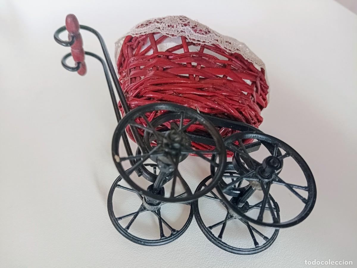 Casas de mu&ntilde;ecas: Complemento para casa de mu&ntilde;ecas COCHECITO DE BEB&Eacute; - Foto 3