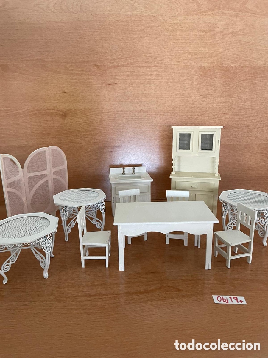 Casas de mu&ntilde;ecas: Lote de miniaturas casa de mu&ntilde;ecas - Foto 2