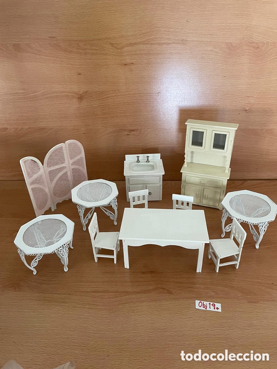 Casas de mu&ntilde;ecas: Lote de miniaturas casa de mu&ntilde;ecas - Foto 1