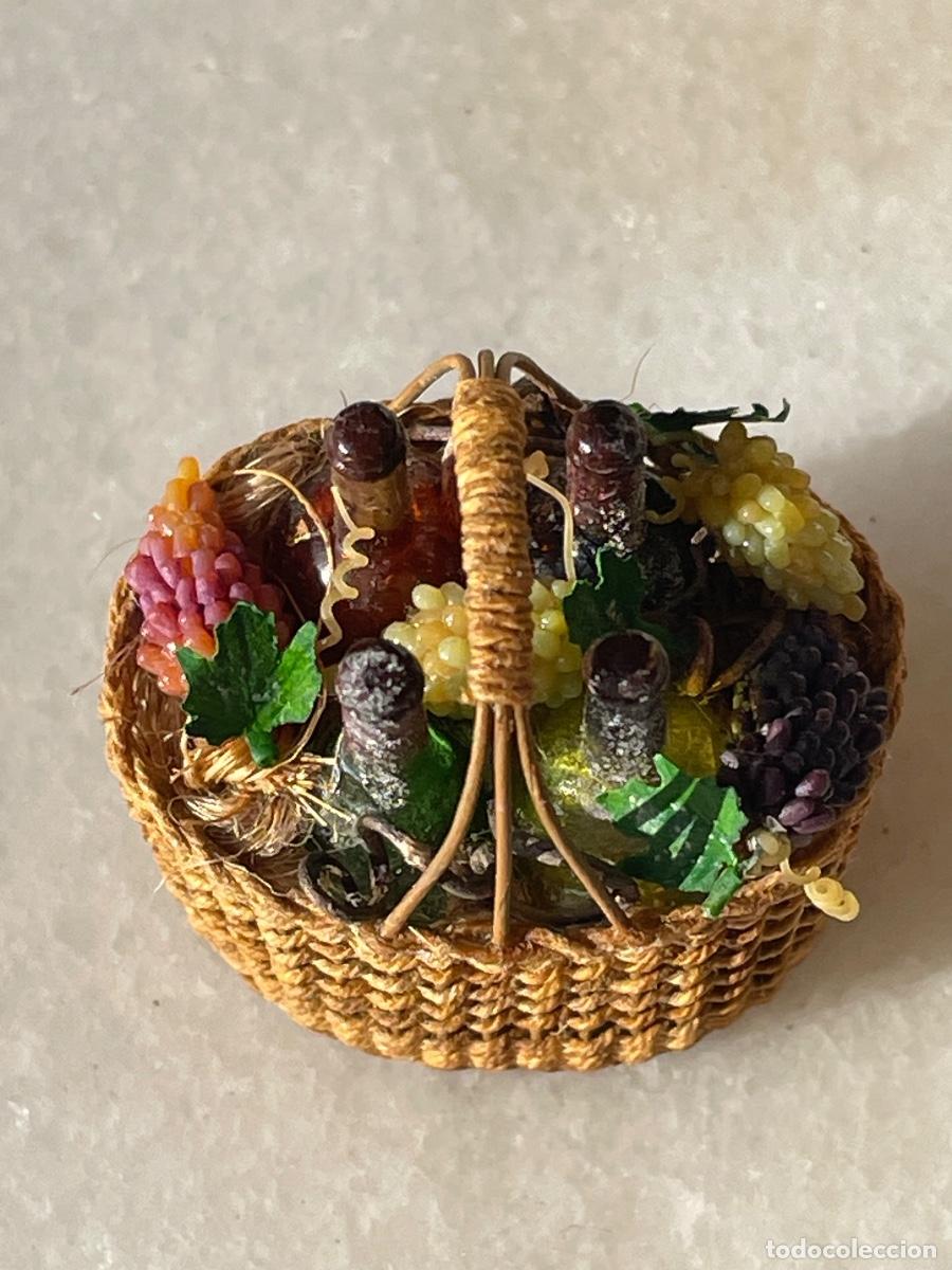 Casas de mu&ntilde;ecas: Cesta de uvas y vino para casa de mu&ntilde;ecas - Foto 18