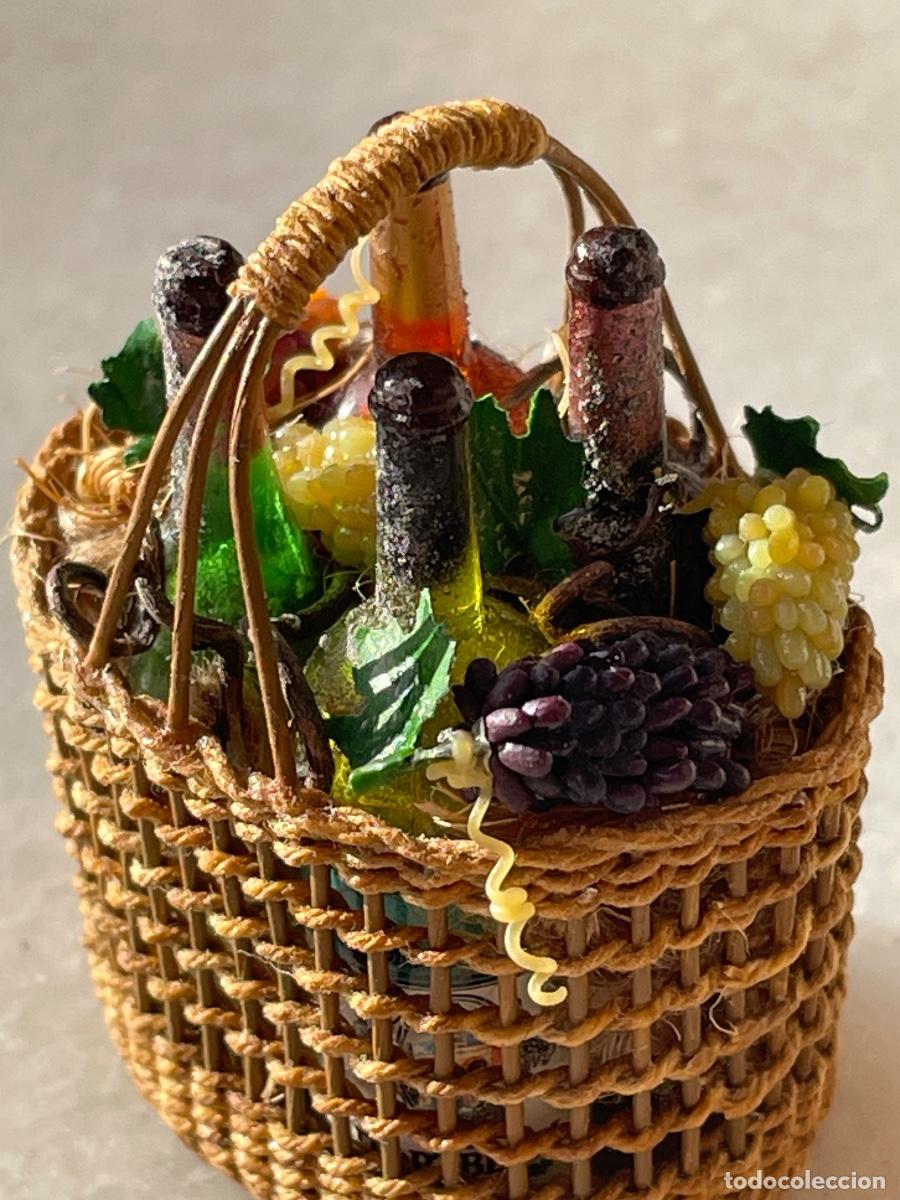 Casas de mu&ntilde;ecas: Cesta de uvas y vino para casa de mu&ntilde;ecas - Foto 19