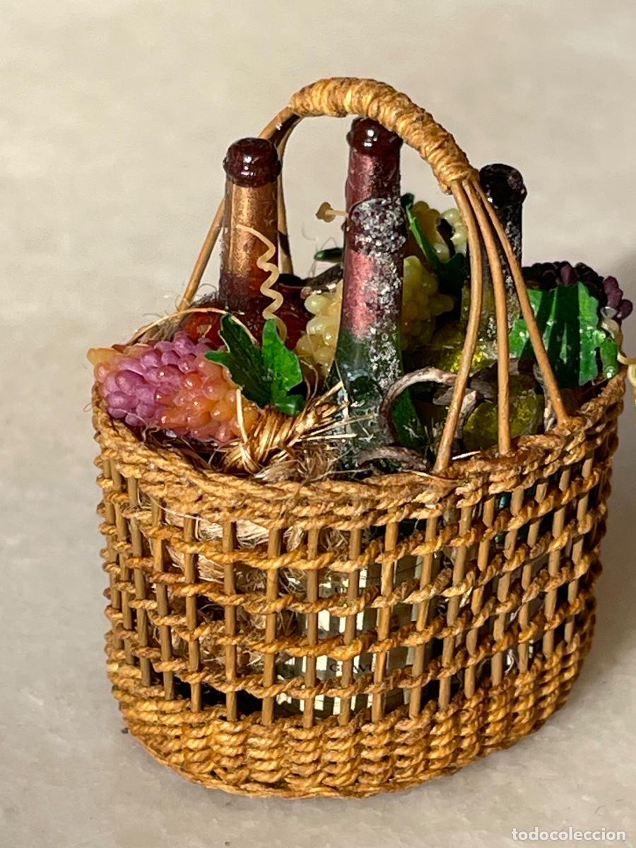 Casas de mu&ntilde;ecas: Cesta de uvas y vino para casa de mu&ntilde;ecas - Foto 20