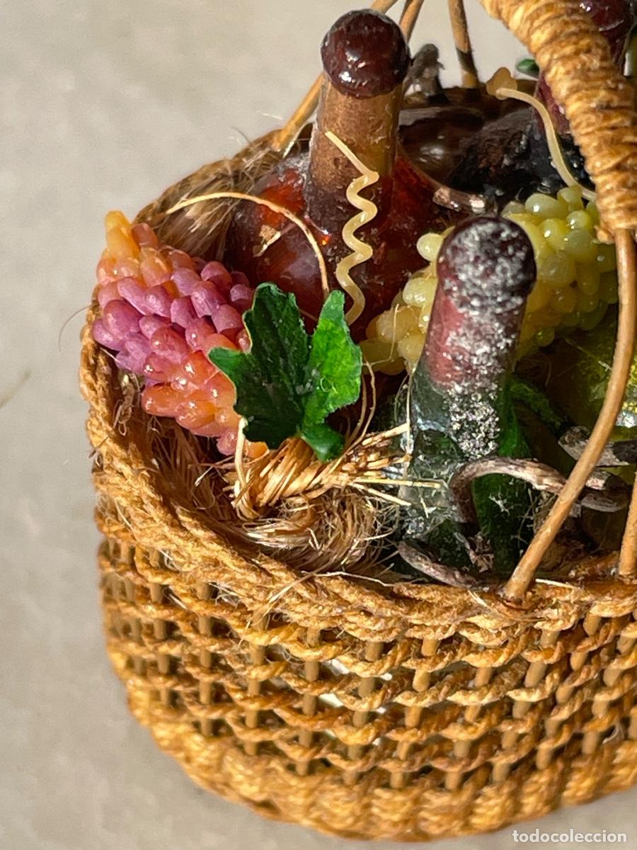 Casas de mu&ntilde;ecas: Cesta de uvas y vino para casa de mu&ntilde;ecas - Foto 23