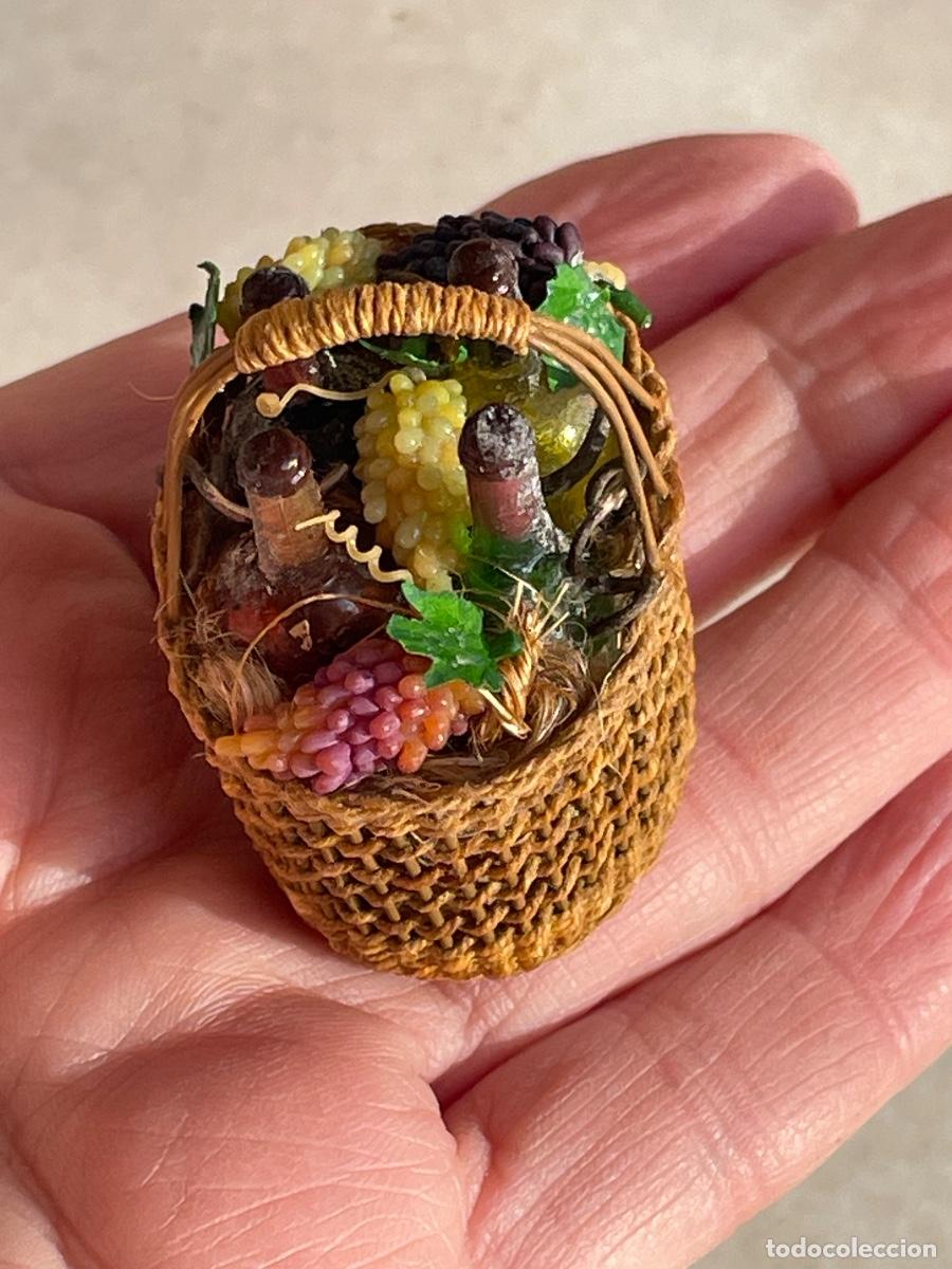 Casas de mu&ntilde;ecas: Cesta de uvas y vino para casa de mu&ntilde;ecas - Foto 26