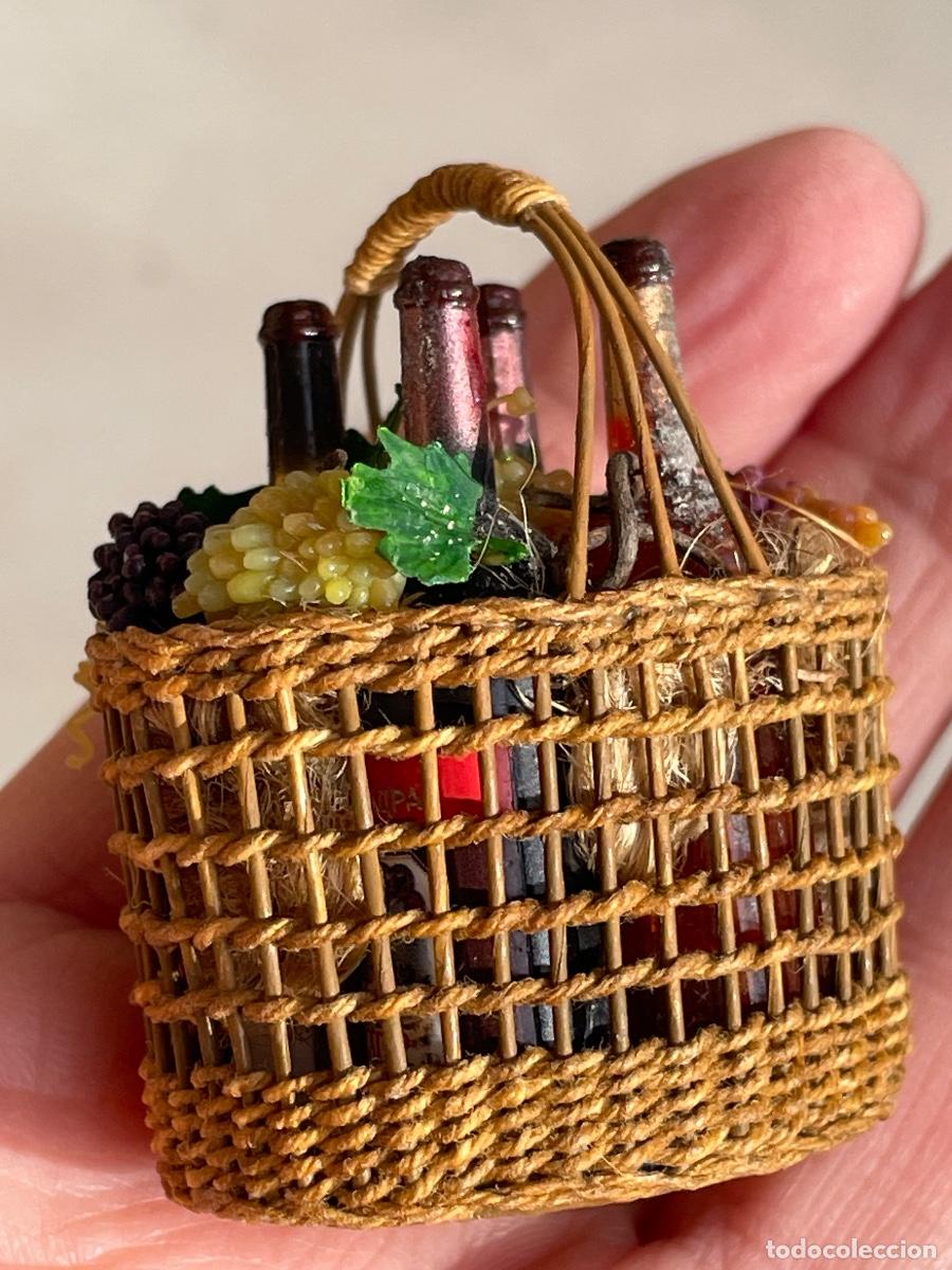 Casas de mu&ntilde;ecas: Cesta de uvas y vino para casa de mu&ntilde;ecas - Foto 28