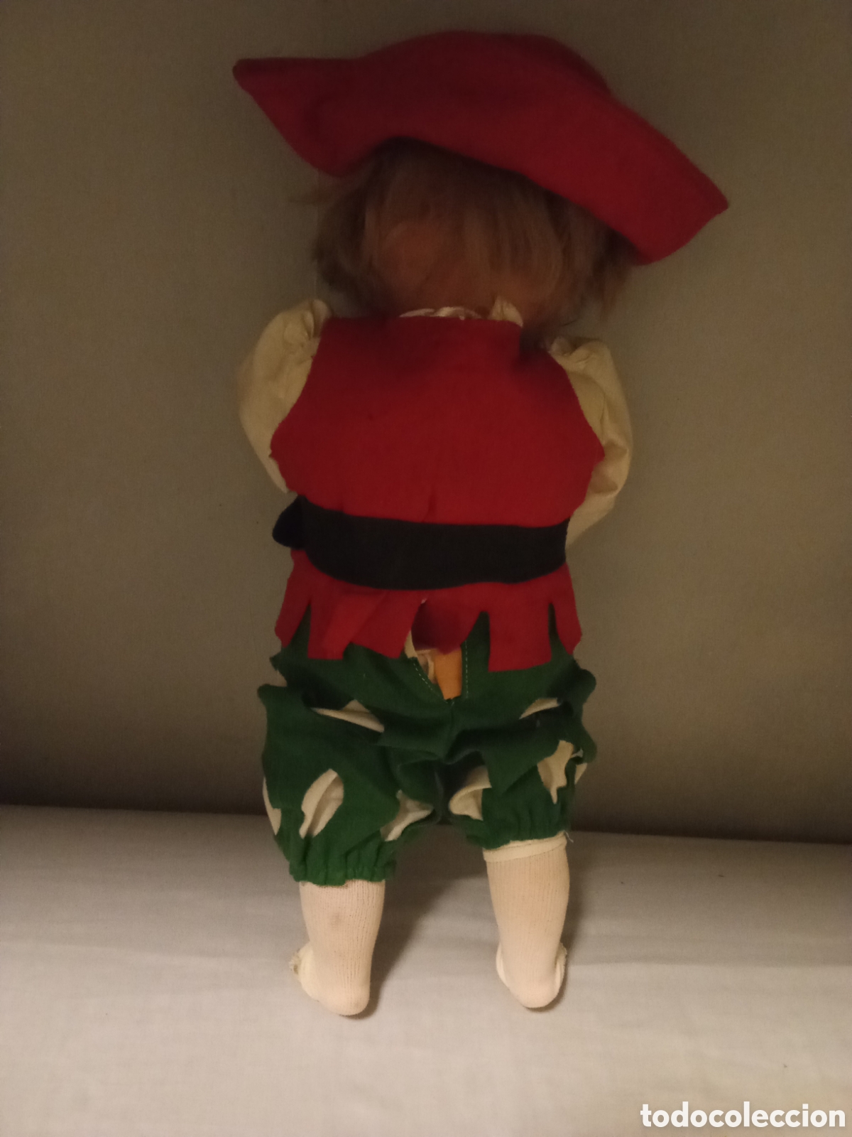 Casas de mu&ntilde;ecas: MU&Ntilde;ECA ANTIGUA FLAUTISTA - Foto 2