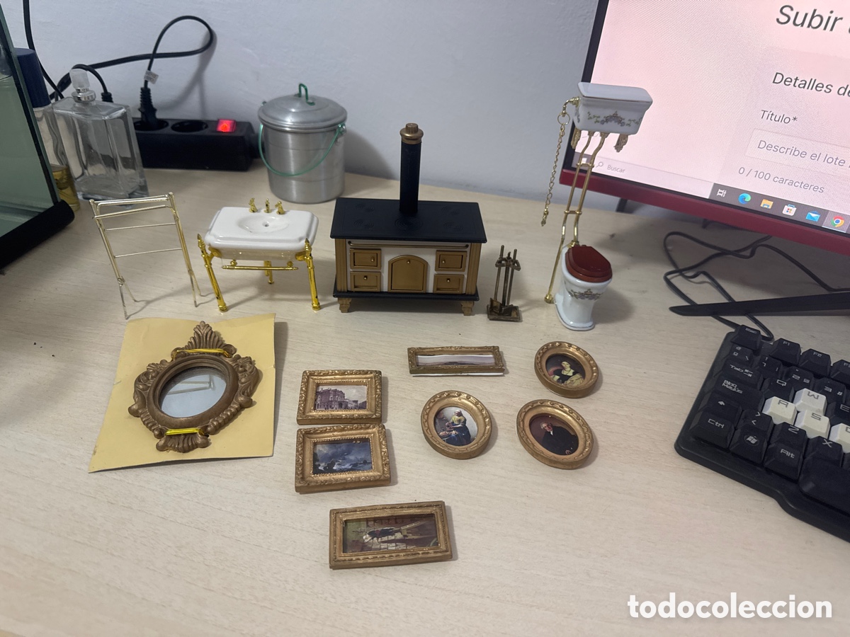 Casas de mu&ntilde;ecas: Lote muebles mobiliario, casa de mu&ntilde;ecas - Foto 1