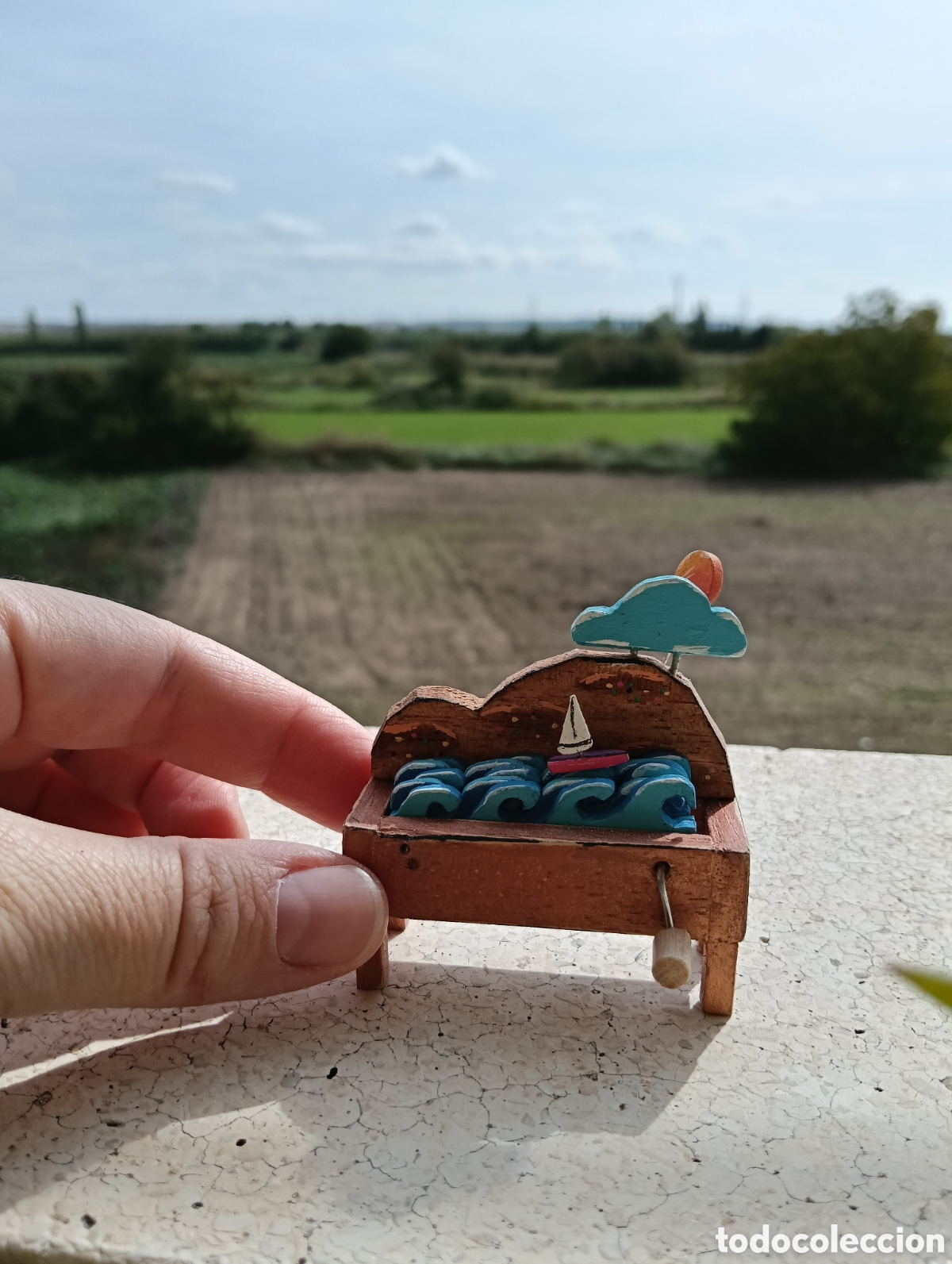 Casas de mu&ntilde;ecas: Aut&oacute;mata miniatura artesanal mar - Foto 3