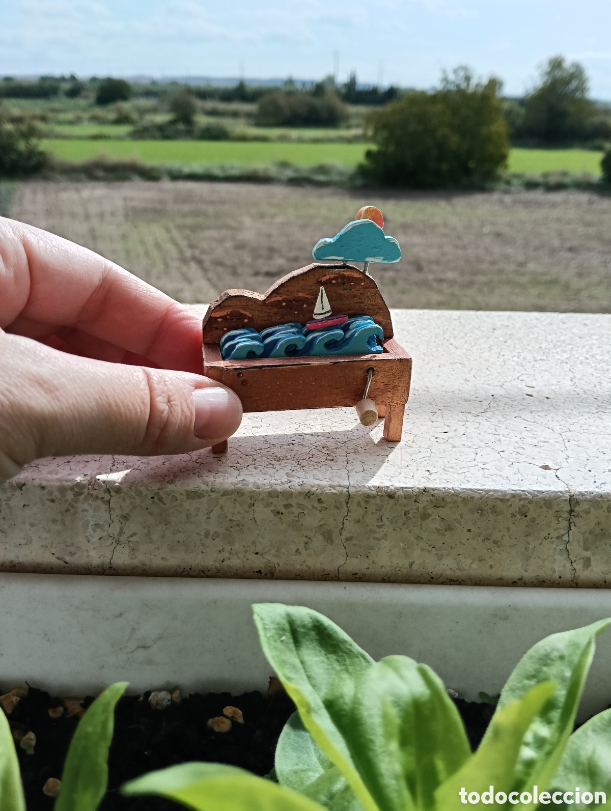Casas de mu&ntilde;ecas: Aut&oacute;mata miniatura artesanal mar - Foto 2