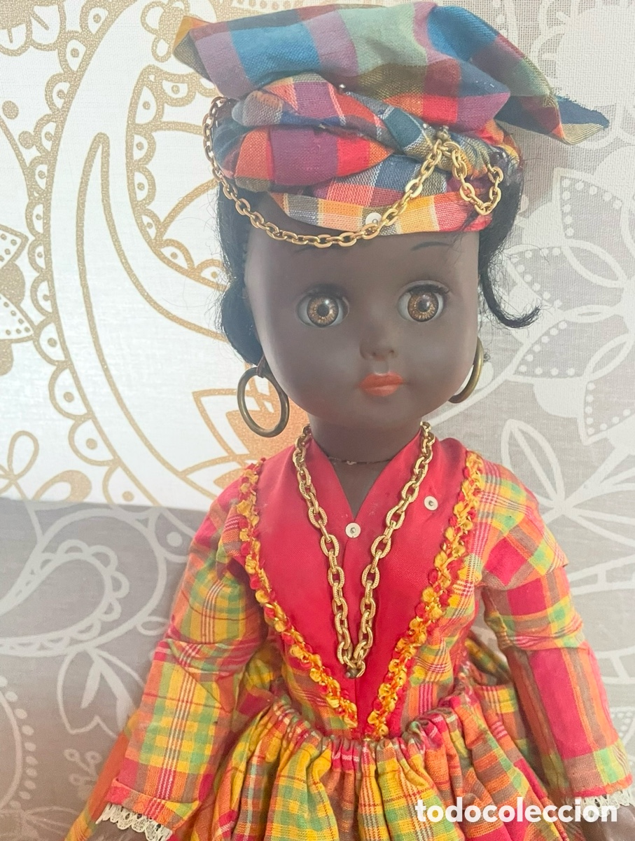 Casas de mu&ntilde;ecas: Mu&ntilde;eca negrita negra - Foto 3