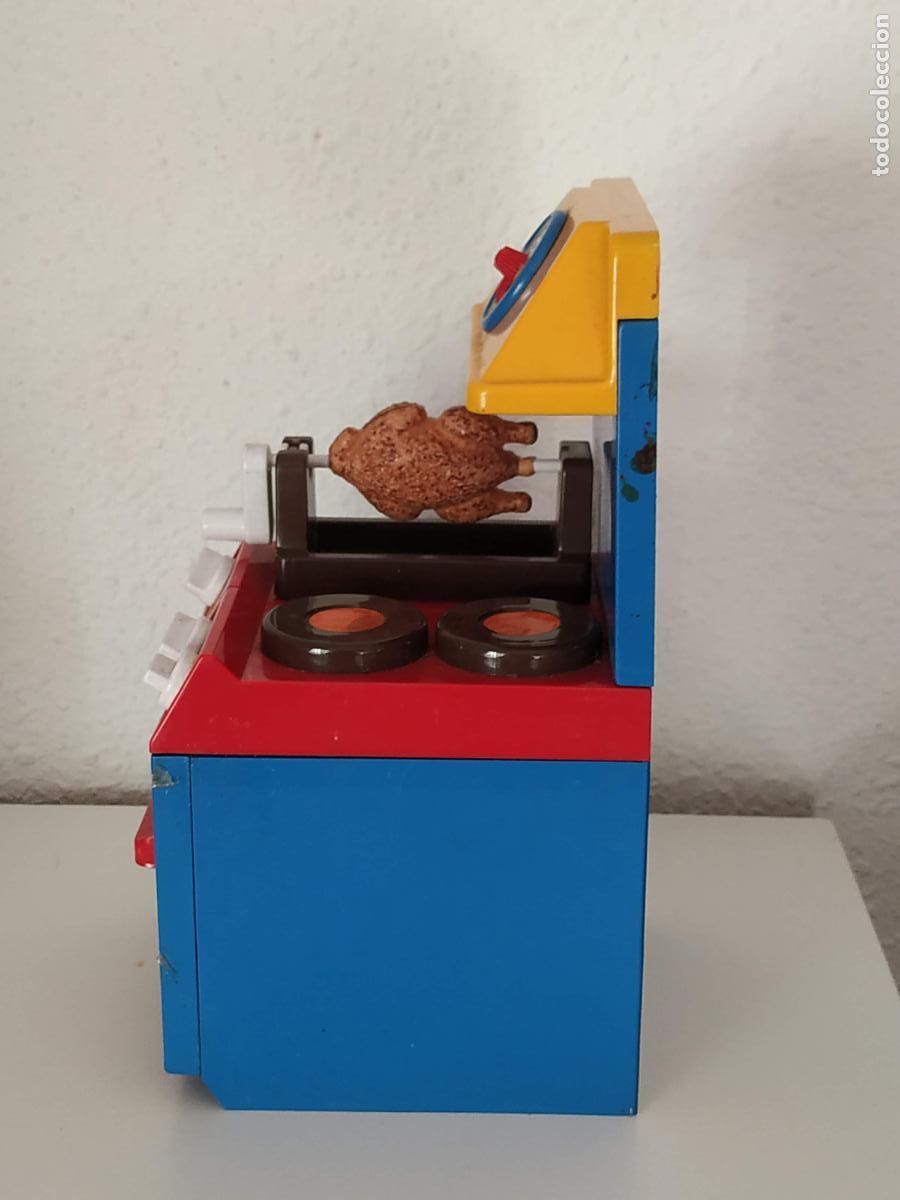 Casas de mu&ntilde;ecas: Multi cocina MOLT&Oacute;, con ASADOR DE POLLOS. - Foto 4