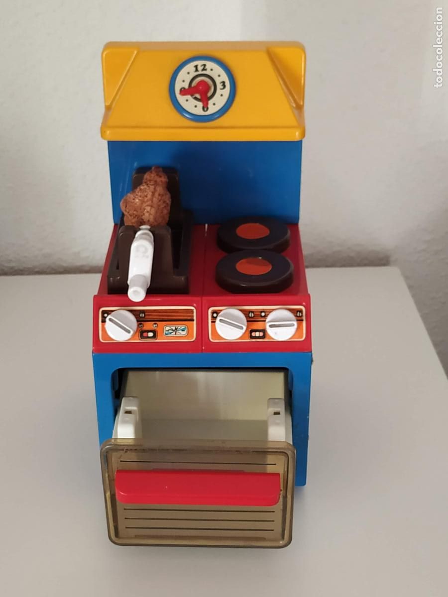 Casas de mu&ntilde;ecas: Multi cocina MOLT&Oacute;, con ASADOR DE POLLOS. - Foto 3