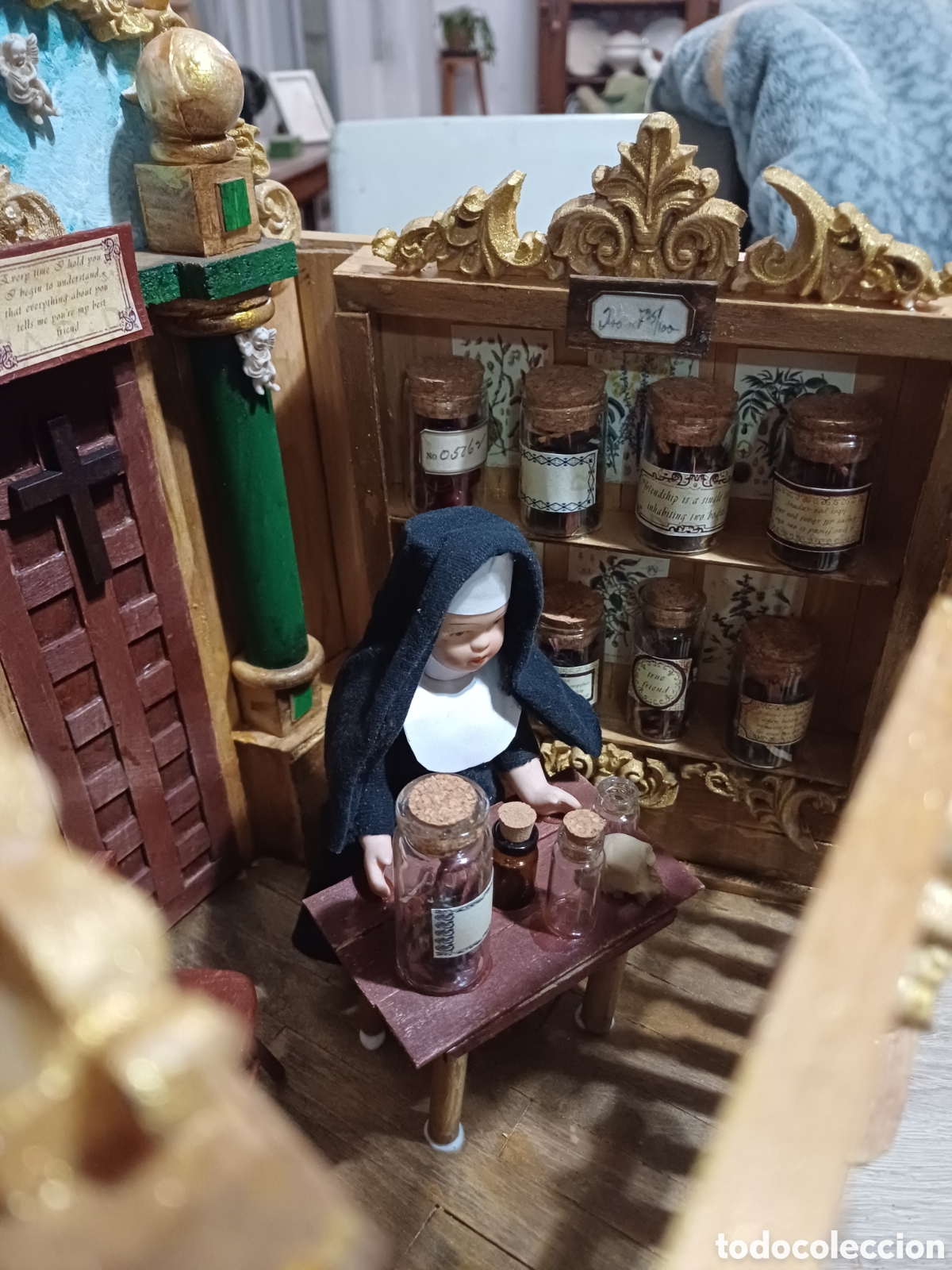 Casas de mu&ntilde;ecas: Botica convento artesanal - Foto 4