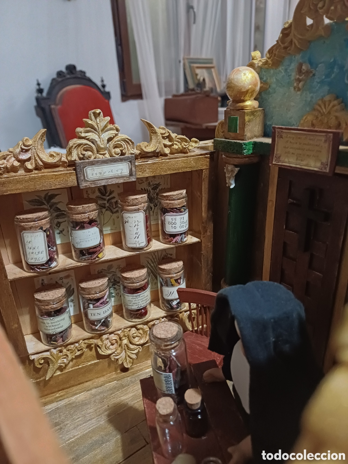 Casas de mu&ntilde;ecas: Botica convento artesanal - Foto 5