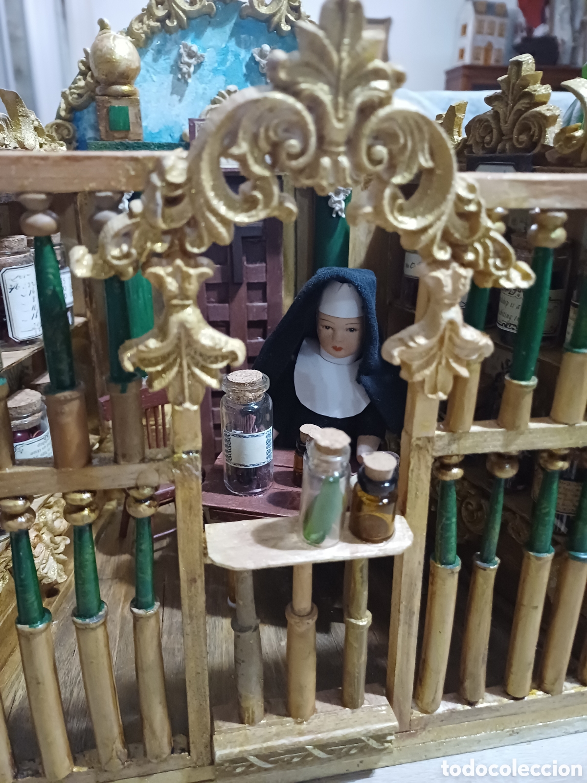 Casas de mu&ntilde;ecas: Botica convento artesanal - Foto 6