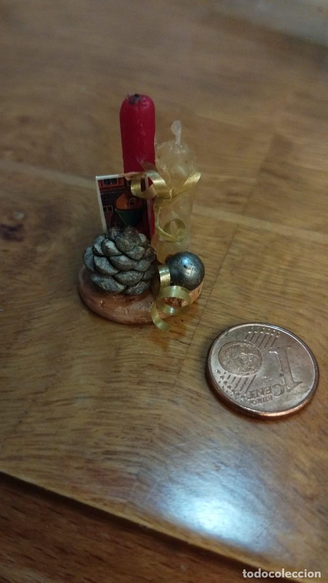 Casas de mu&ntilde;ecas: Centro de mesa de navidad para casa de mu&ntilde;ecas - Foto 1