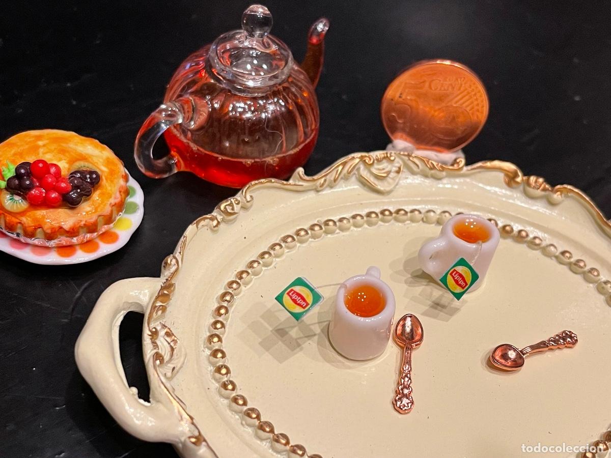 Casas de mu&ntilde;ecas: Tetera de vidrio en miniatura casa de mu&ntilde;ecas - Foto 9
