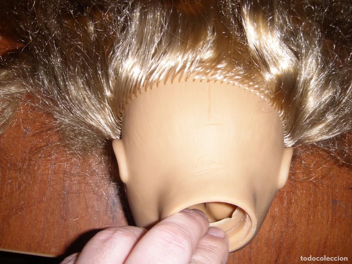 Casas de mu&ntilde;ecas: CABEZA MU&Ntilde;ECA JESMAR OJOS DURMIENTES - Foto 3