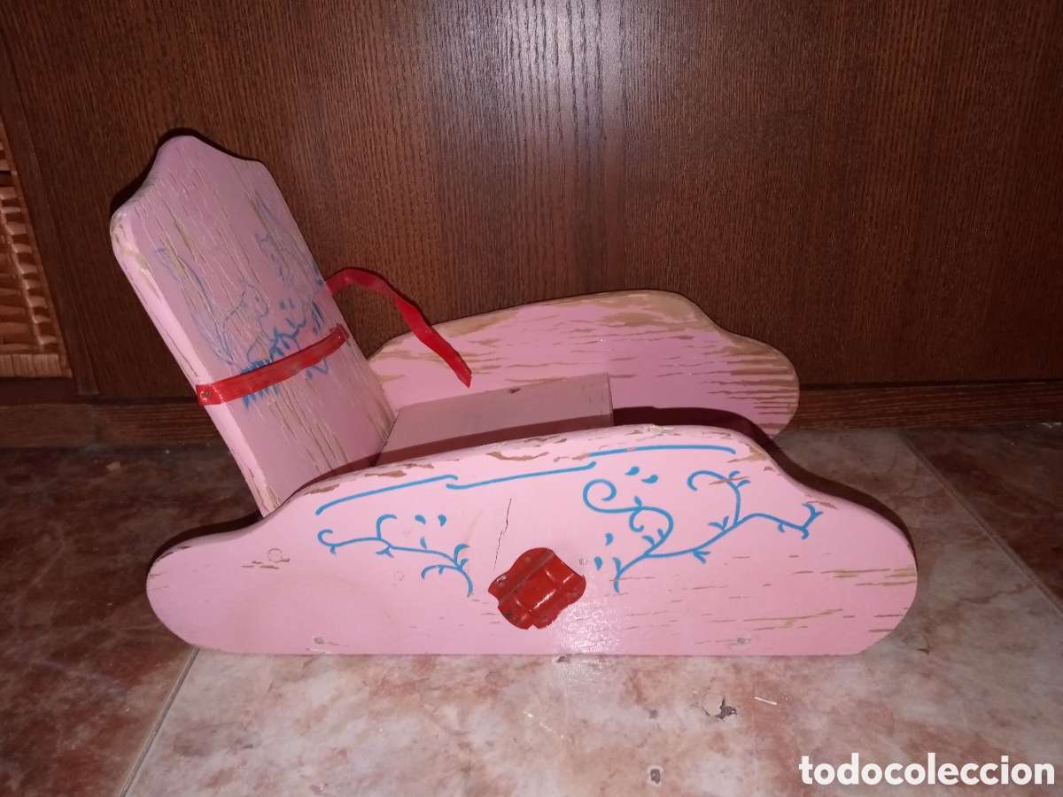 Casas de mu&ntilde;ecas: Silla antigua mu&ntilde;ecas Pay&aacute; - Foto 7