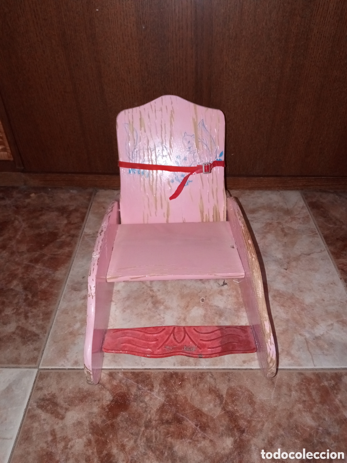 Casas de mu&ntilde;ecas: Silla antigua mu&ntilde;ecas Pay&aacute; - Foto 1