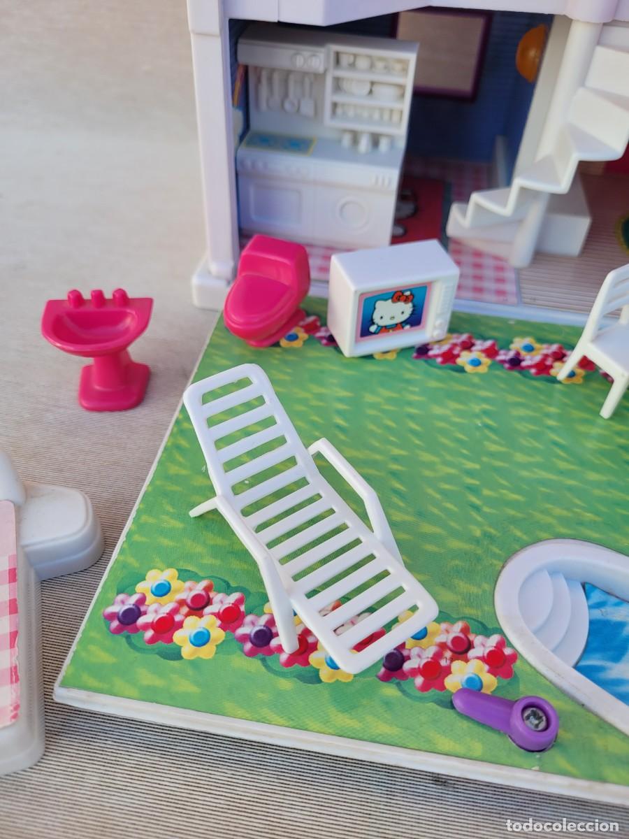 Casas de mu&ntilde;ecas: Casa de Hello Kitty, con accesorios y luz. - Foto 3