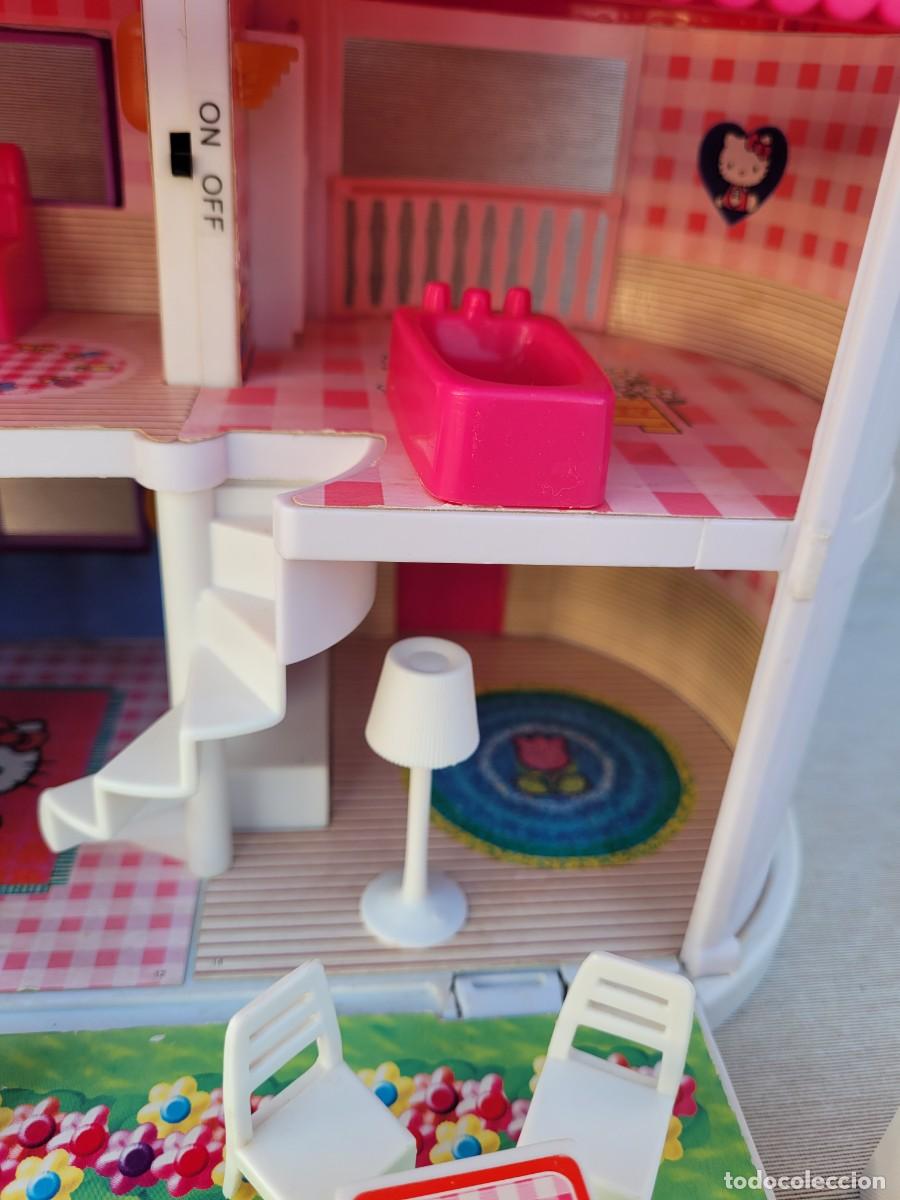 Casas de mu&ntilde;ecas: Casa de Hello Kitty, con accesorios y luz. - Foto 5